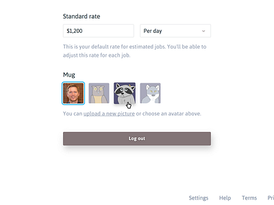 I Choose You avatars illustrations profile