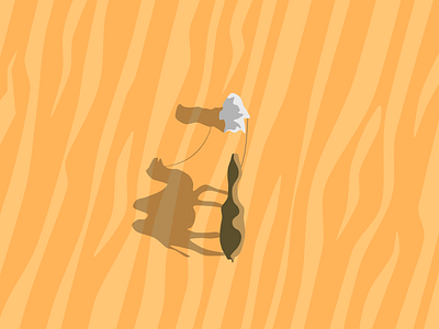 Journey camel desert exploration journey sand top down