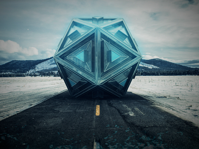 Surreal Artefact 3d art artefact minimalism modeling surreal surrealism