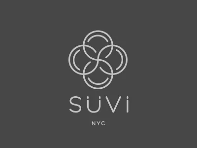 SUVI NYC fashion logo logo design nyc