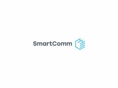 SmartComm brand company design development logo management smart