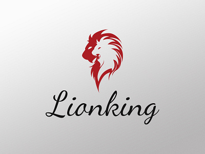 Lionking Logo elegant logo lion logo logo logo design