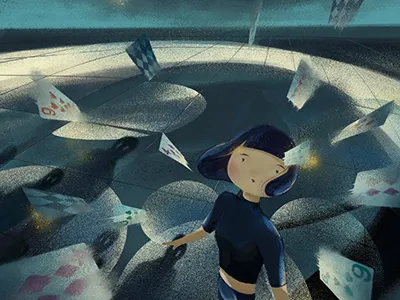 nightmare dream illustration