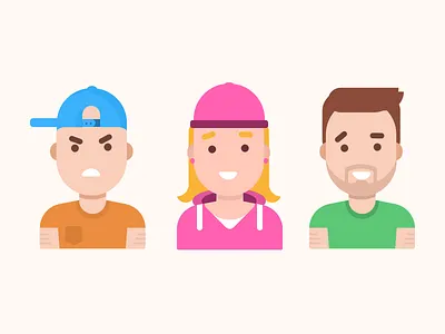 Avatars avatar children classmate school student young