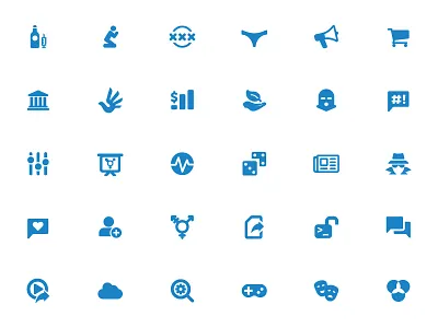 Censorship Category Icons category censorship icons ooni test