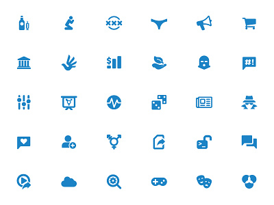 Censorship Category Icons category censorship icons ooni test