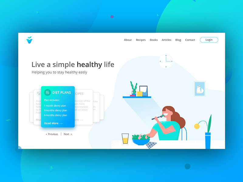 Example of Landing Page