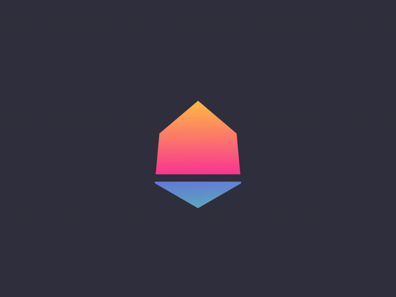 Abstract Formation abstract animation geometric gif gradient illustration logo loop palette grapgic design shape ui