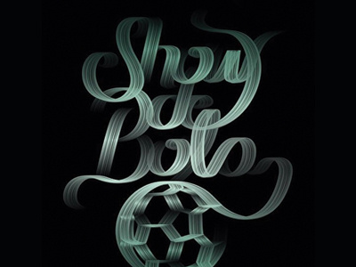 Show de Bola brasil design ditadospopulares espressoesbrasileiras handmadefont lettering showedebola type typography