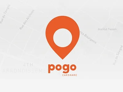 Pogo Carshare app car orange pogo share uber vehicle