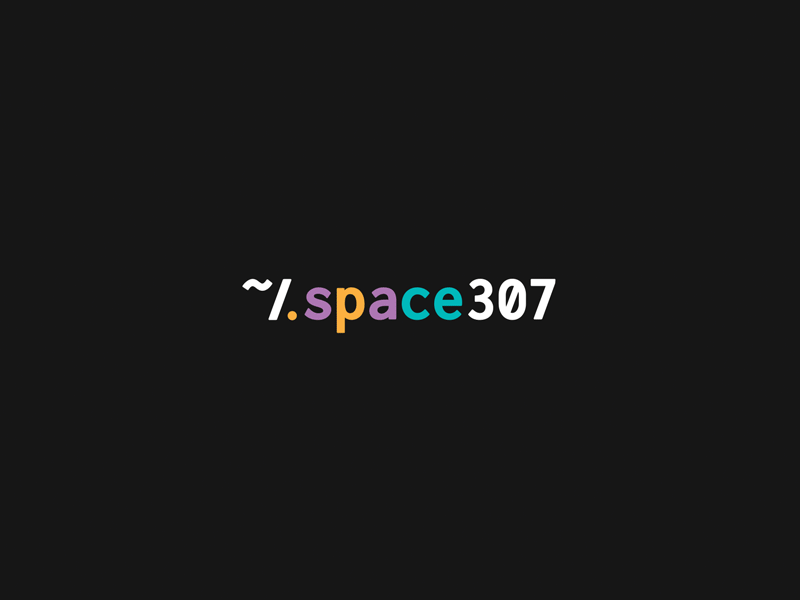 Space animation dots glitch logo logo animation motion design