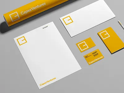 Capsa Stationery branding identity logo real estate stationery