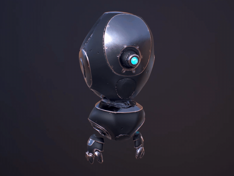 Cyborg 3d 4d c4d cyborg designer illustration marmoset robot sci scifi substance zbrush