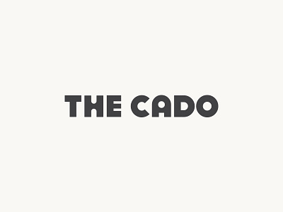 Cado Logo 70s brand identity branding geometric logo logotype minimal modern retro type typography