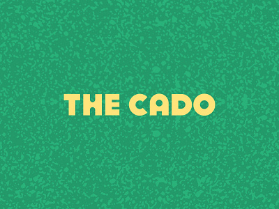 Cado Logo Colour 70s brand identity geometric logo logotype minimal modern noise pattern retro texture type