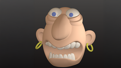 Self Portrait nomad sculpt emoji