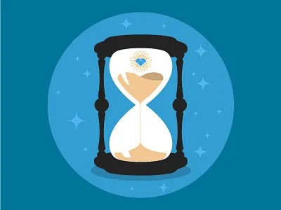 Another Damn Hourglass diamond hourglass illustration stars