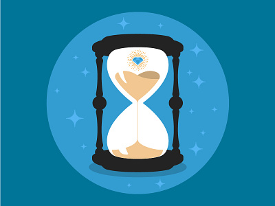 Another Damn Hourglass diamond hourglass illustration stars