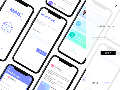 mail app03 app design ios11 mail