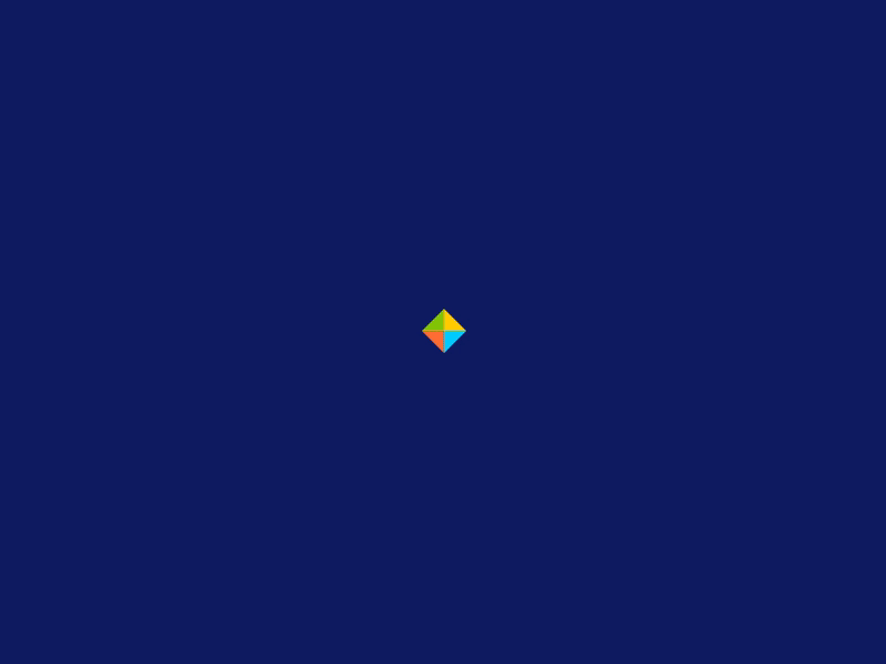 Tangram Loading colorful effyzhang funny gif icon loading logo motion tangram transition ui web