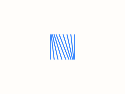 N blue book logo mark monogram n paper writing