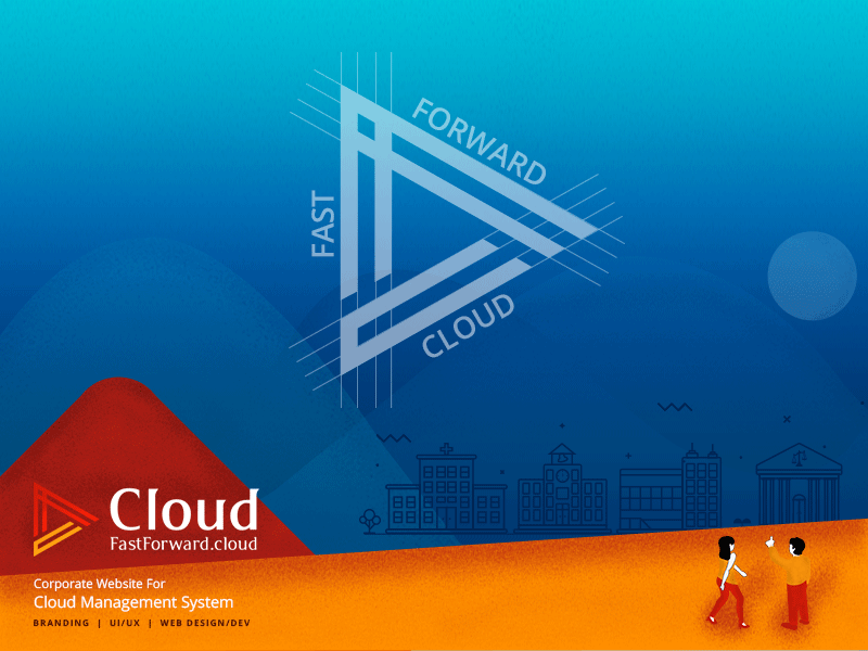 Cloud Management System Website branding htmlcss and bootstrap website