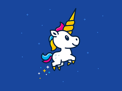 Unicorn Foal animal cartoon character children creative cute fairy tale fantasy flat foal funny icon illustration kawaii logo magic mascot sticker sweet unicorn