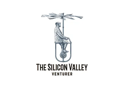 Logo of "The Silicon Valley Post" graphic illustration silicon valley