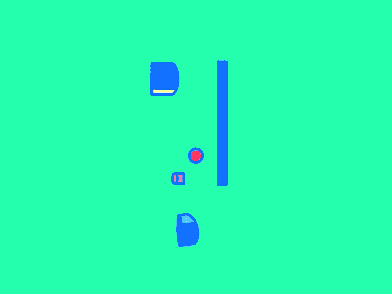 T 2d adobe animation behance cinema4d design graphic icon illustration litter motion t