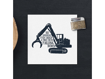 Lumberjack badge design grunge hipster lettering logo lumberjack typography vintage