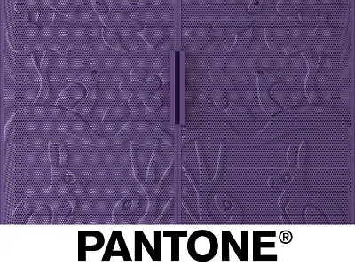 Color of years Pantone ahmadova animals banana decor design interior monkey palm pantone tsaruk violet wood