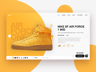 2 ecommerce exploration nike uiux web design