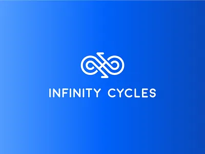 Infinity Cycles Logo Concept bicycle bike branding cycle icon infinity logo loop speed visual identity wheel