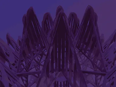 Psychedelic Temple of Awareness (Burningman) architecture art burningman psychedelic temple wood