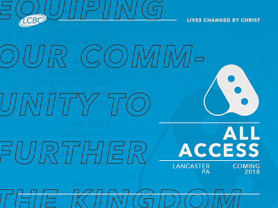 Conference WIP pt.2 avenir next branding church conference font icon text bubble type
