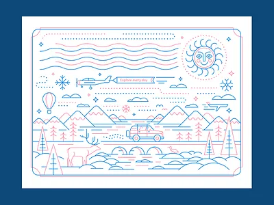 Explore everyday in 2018 creek elk everyday explore holidays newyear roadtrip sky snowflake sun travel