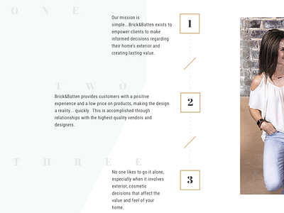 Brick&Batten - Exterior Design services site web design website
