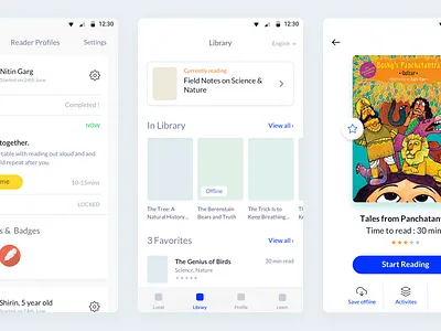 Worldreader app wireframes android india non profit read to kids wireframes worldreader