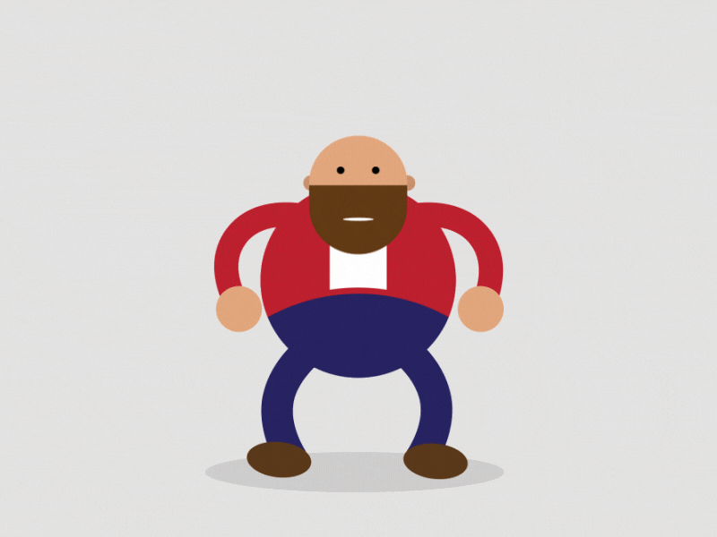 Jumping Jacks animation character design motion timothyrcross