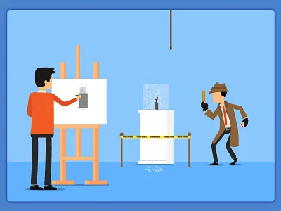 Illustration - Designer's Life design illustration ui ui design ux uxui design