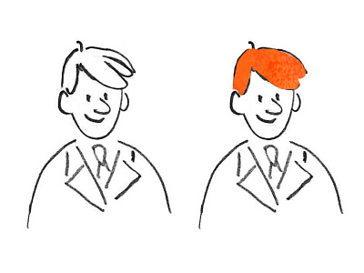 director 2d character design graphic illustration people photoshop