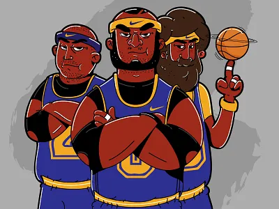 Baller Squad art cartoon design graffiti graphic illustration nike sneakers street vector