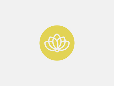 Ton Nu Group branding dallas flower icon logo lotus minimal monoline texas