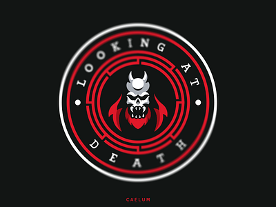 Looking at death branding caelum esport identity logo logotype mascot sport