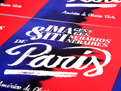 Images & Itineraries of Paris book brasil editorial france graphic design illustration lettering