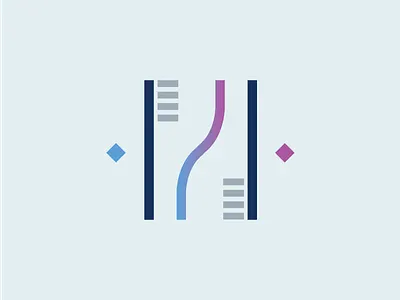 Dental Icon clean dental icon logo modern teeth tooth toothbrush