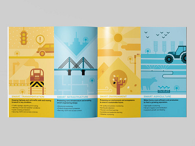 Industrial IoT illustration infographic internet of things iot