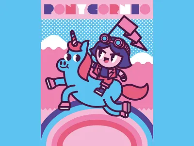 Ponycornios pony unicorn
