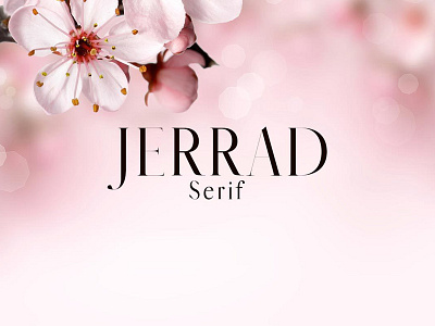 Free Jerrad Serif Demo Font bonus brilant display handdraw handlettering labels lettering quote serif vintage