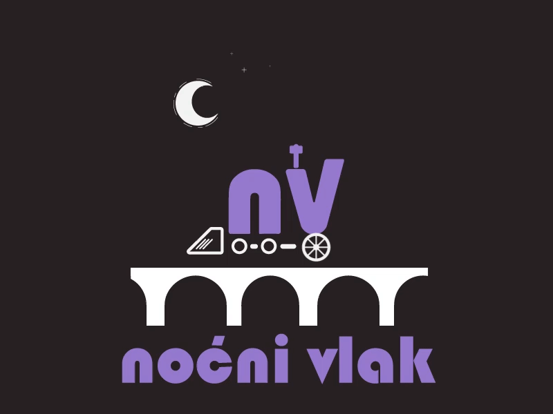 Animation Nocni vlak animation motion train